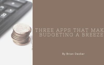 Three Apps That Make Budgeting a Breeze